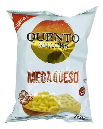 Mega Queso Quento Snacks Horneados Sin Tacc Libre De Gluten