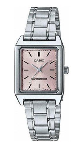 Reloj Casio Ltp-v007d Mujer Analogo Acero 100% Original