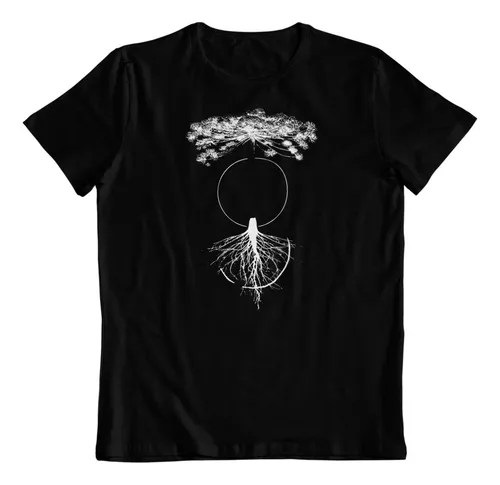 Polera algodon negra sale