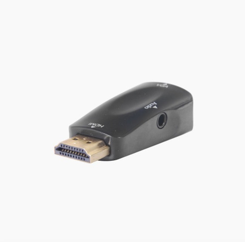 Imagen 1 de 2 de Adaptador Hdmi A Vga Chapado En Níquel Xtreme C