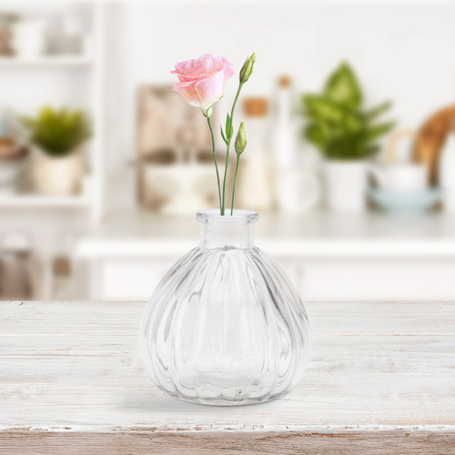 Jarrón Transparente De Cristal Para Decoración De Bodas, 4 U
