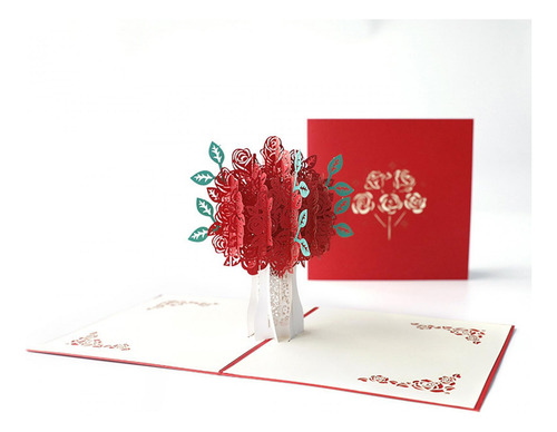 Elegante Juego De Tarjetas De Felicitación Florales Para