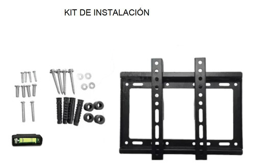 Soporte Fijo Tv 14 A 42 Pulgadas Color Negro