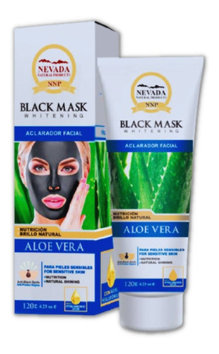 Mascarilla Facial Negra / Nevada