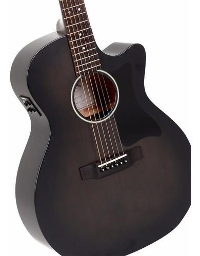 Guitarra Electroacustica Sigma Gmc-ste-bkb Fishman - Om