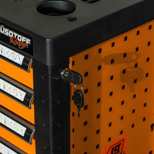 Carro Gabinete Porta Herramientas 253 Pzs Estantes Lusqtoff