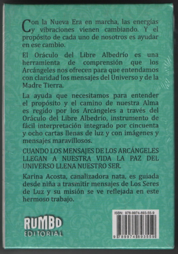 Oráculo Del Libre Albedrío Cartas Angelicales Karina Acosta