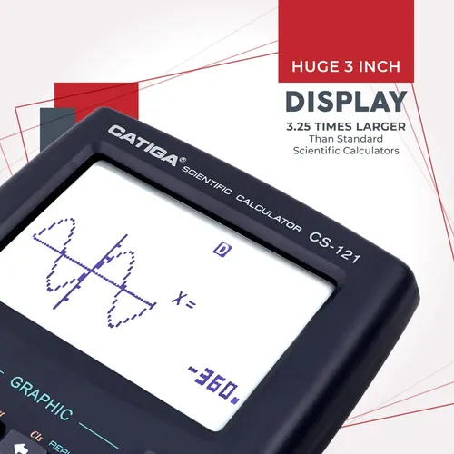 Calculadora Gráfica Catiga Cs121 Con Sistema Programable En