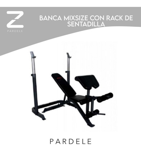 Banca Rack De Sentadilla Gym Aparato Gimnasio Multifuncional