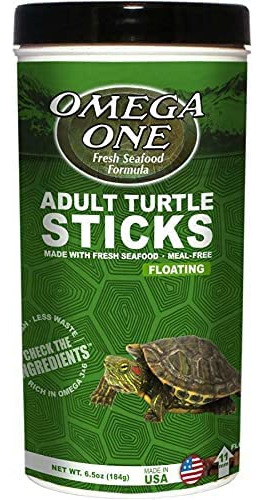 Alimento Para Tortugas Adultas Omega One, 6.5 Oz