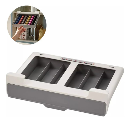 Organizador Deslizante Para Cápsulas De Café Porta Cápsulas Estético Y Funcional Para Cocina Ohmyshop