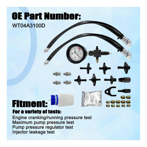 Yuxuanyp 2000 Bar Common Rail Diesel Kit De Probador De De Y