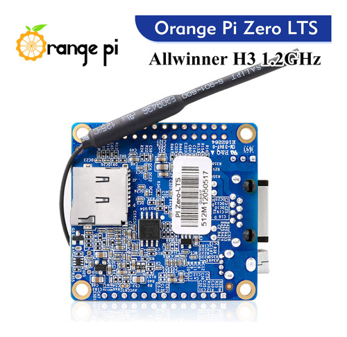 Orange Pi Zero Lts Allwinner H3 512mb Quad-core,