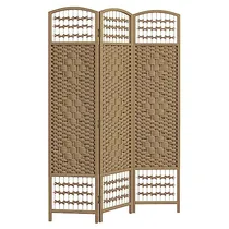 Comprar Biombos Homcom 3 Paneles, Separador De Ambientes