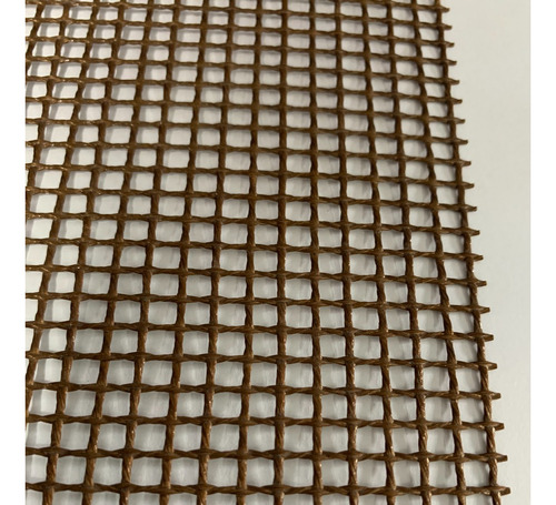 Grelha Tela Antiaderente Teflon Churrasco 30x40 Marrom Cor Marrom-claro