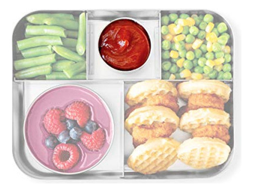 Lunchbots Tiny Dips Recipientes Para Condimentos Juego De