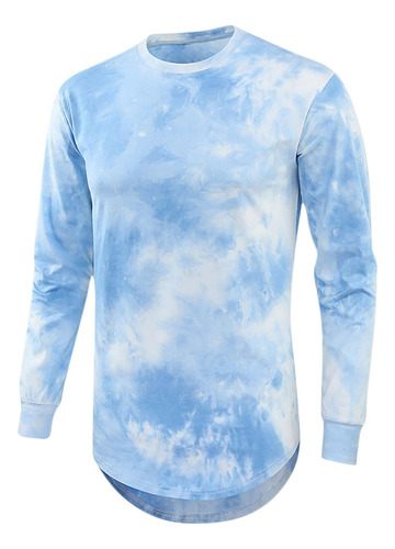25 Jersey De Moda Para Hombre, Manga Larga, Holgado,