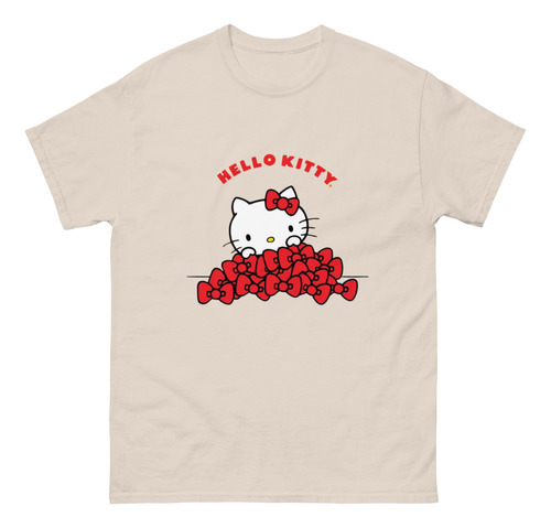 Camiseta Hello Kitty Moños Rojos | Sanrio