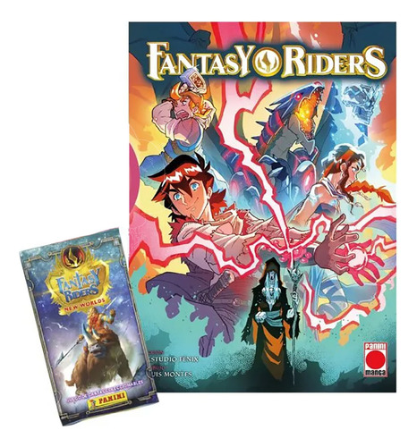 Pack Fantasy Riders Tomo 1 Y Paquete De Cartas - Panini Esp