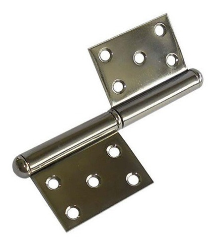 Bisagras Ficha 5 Carpintero Reversible Zincada Azul 2x5x2
