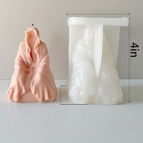 Molde De Vela De Calavera, Molde De Capa Para Hombre, Molde