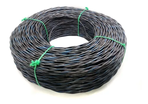 Cable Par Trenzado Duplex Neopren Telefonico Exterior Xmetro