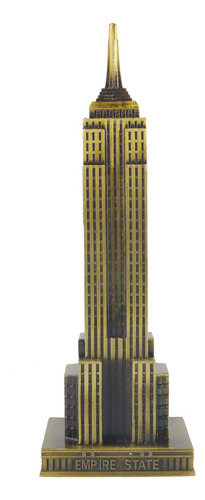 Bbiamsleep Estatua Del Edificio Empire State De 7 Pulgadas D