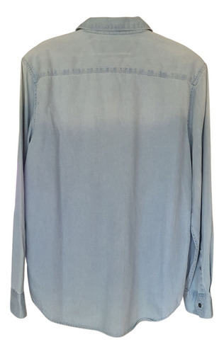 Camisa De Jeans Calvin Klein Importada Mb Estado Divina! (Usado)