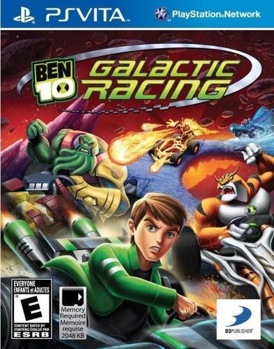 Ben 10 Galactic Racing - Ps Vita Mídia Física