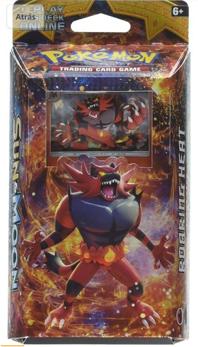Pokémon Trading Card Game Roaring Heat Theme Deck