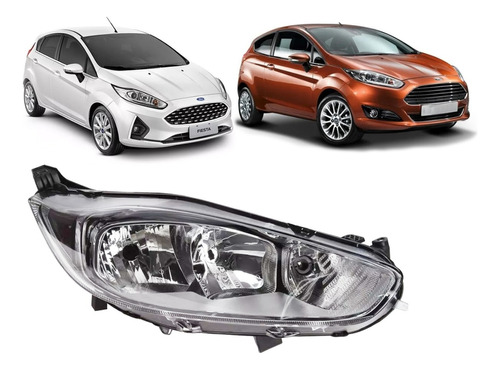 Optica Ford Fiesta Kinetic 2014 2015 2016 2017 Cromada Dere