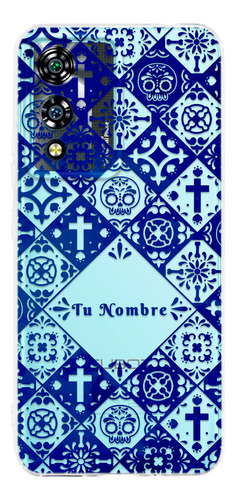 Funda Para Cubot Para Mujer Talavera Calaveras Con Nombre