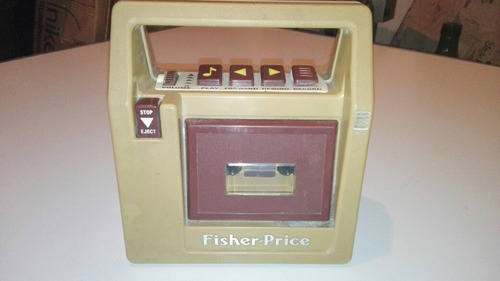 Antiguo Radio Grabador Para Niños Fisher Price