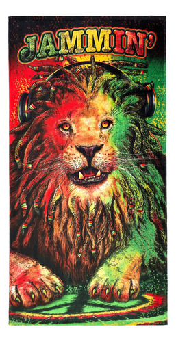 Rasta Lion Rastafari - Toalla De Playa (30.0 X 59.8 In, 100.