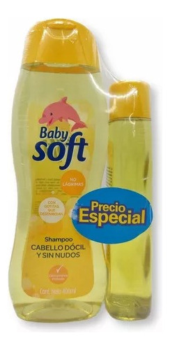 Shampoo Baby Soft X 2 Und - mL a $42