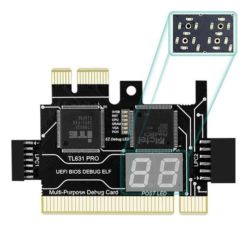 Placa De Diagnóstico Tl631 Pro Lpc-debug E Placa De Expansão