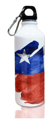 Botella Deportiva 600cc Personalizada Fiestas Patrias Chile 