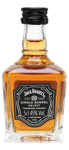 Miniatura Jack Daniels Single Barrel Select 50ml (vidrio)