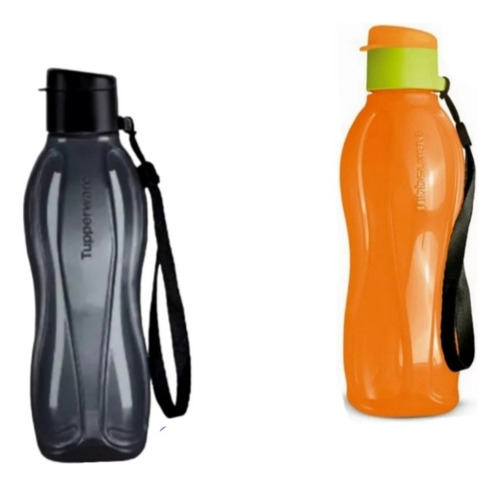 Set De 2 Eco Twist Tupperware Botella De 500ml Con Asa 