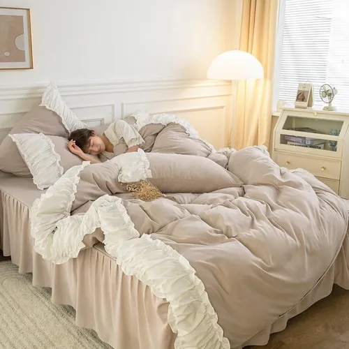 Juego Ropa De Cama Sabana +funda De Plumon 1.5 Plazas Hm7