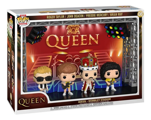 Queen Wembley Freddie Mercury Brian May Roger John Funko Pop