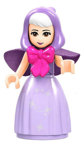 Boneco Blocos De Montar Coleção Princesas - Fada Madrinha