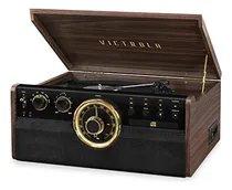 Comprar Tocadiscos Victrola Empire Mid-century 6 En 1 Con Tocadiscos