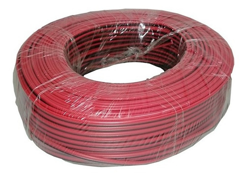 Cable Parlante - Paralelo Rollo 90mt / 0.35mm / Rojo-negro