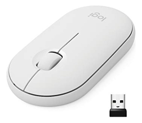 Ratón Inalámbrico Logitech Pebble M350 Con Bluetooth O Usb -