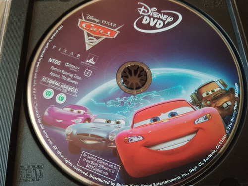 Cars 2 Dvd Original Sin Carátula (audio Latino) Ver Descripc