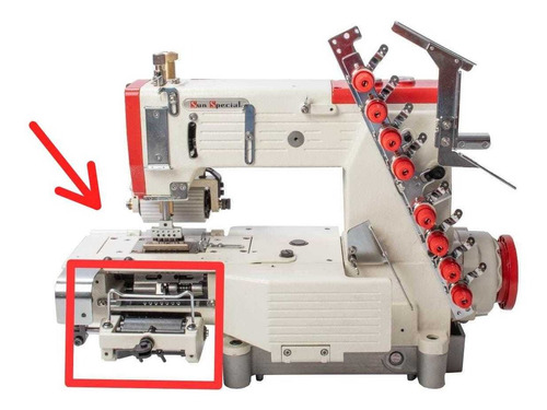 Elastiqueira Cilíndrica Com Catraca 04 Agulhas Ss 4404 Pmdg- 220V