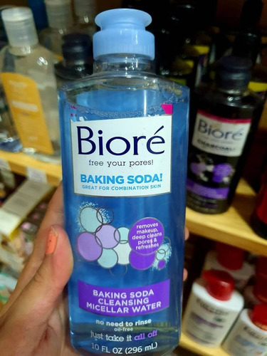 Agua Micellar Bioré Baking Soda Original Desmaquilla