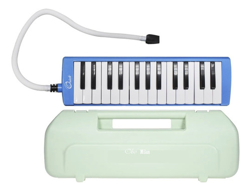 Melodica Olso Milan Azul 27 Teclas Con Estuche Rigido