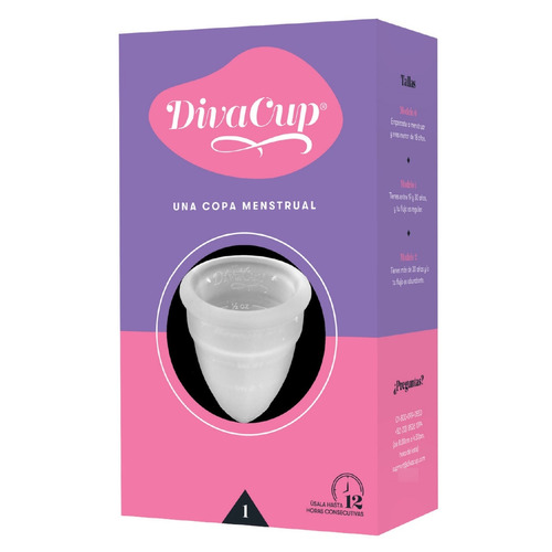 Copa Menstrual Diva Cup Modelo 1